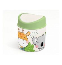 Контейнер для мусора Giraffix 1л 11,5х11,5х14см