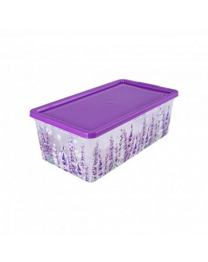 Коробка Lavender 5,5 л. 34х19х12см