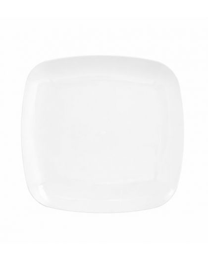 Тарелка квадратная 240х240мм (белый)