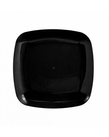 Тарелка квадратная 240х240мм (черный)