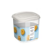 Емкость для сыпучих продуктов Бергамо 1,8л (светло-бежевый)