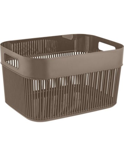 Корзина для хранения Keeplex Дождь с ручками 12л 33,8х24,6х19см