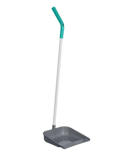 Совок на длинной ручке Easy clean (серый)