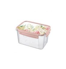 Контейнер для продуктов ЛОК с декором 1,5л