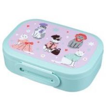 Ланч-бокс с декором, 180x130x50мм, 0,98л