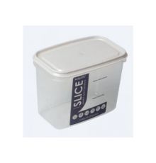 Емкость для сыпучих продуктов Slice 1,0 л (платина)