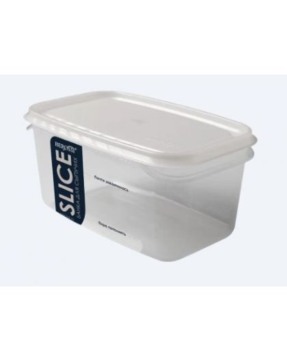 Емкость для сыпучих продуктов Slice 0,5 л (платина)
