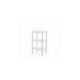 Полка напольная «Модуль» 3-секционная белая
