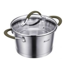 Кастрюля со стекл. крышкой 2,3л, 18x10,5см Linea OLIVA