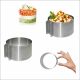 Кулинарная форма Круг 10*4,5 см с крышкой-прессом (упаковка 12 шт)