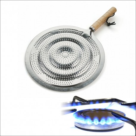 Рассекатель пламени для газовых и электрических плит (с ручкой) (упаковка 12 шт)