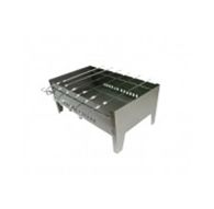 Мангал разборный + 6 шампуров СУПЕР в коробке 0,5*0,3*0,24м