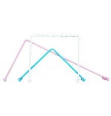 Карниз для ванной комнаты Prima Vanna угловой цветной 90*90*90см