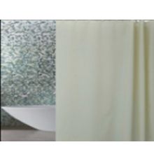 Шторы для ванной комнаты Zalel эконом 180*180 состав 100% PEVA c кольцами