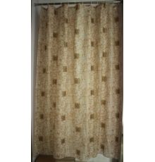 Шторы для ванной комнаты 100% полиэстер эконом 180*200 1/50