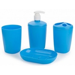 Набор аксессуаров для ванной комнаты Aqua (голубая лагуна)
