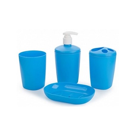 Набор аксессуаров для ванной комнаты Aqua (голубая лагуна)