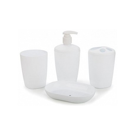 Набор аксессуаров для ванной комнаты Aqua (снежно-белый)