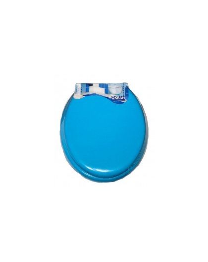 Сиденье для унитаза мягкое ZALEL однотонное