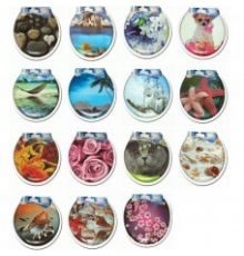 Сиденье для унитаза мягкое ZALEL фотопринт