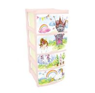 Детский комод Lalababy Play with Me Princess 4 ящика