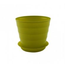 Горшок ЛАУРА 0,7л d11,5см h10см с поддоном