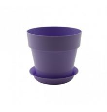 Горшок ПРОТЕЯ 0,7л d11,5см h10см с поддоном