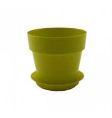 Горшок ПРОТЕЯ 0,7л d11,5см h10см с поддоном