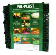 Покрытие POL-PLAST зеленый 0,81м2 h-11мм (9шт)