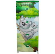 Комод детский Коала зеленый 380х950х450мм