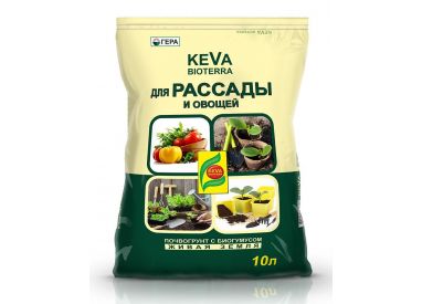 KEVA BIOTERRA для Рассады и Овощей 10л
