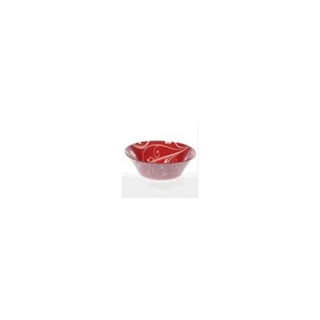Тарелка суповая 220мм 1шт. SERENADE RED (D24396)