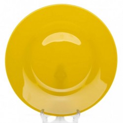 Тарелка упрочненная 260мм БАЛИ желтая 1шт. (рис.28850) (без упаковки)