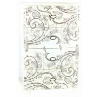 Комод широкий Этро гладкий 555х435х895мм слоновая кость