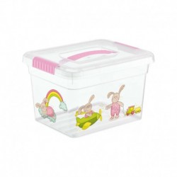 Ящик для хранения Kid's Box с ручкой 5л 250х200х160мм