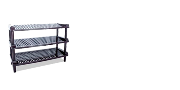 Этажерка для обуви 3 секции 710х300х500мм